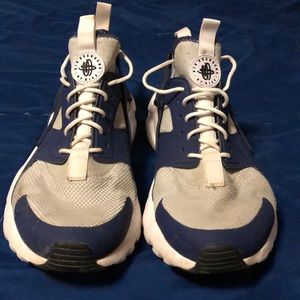 Blue/White Nike Huaraches